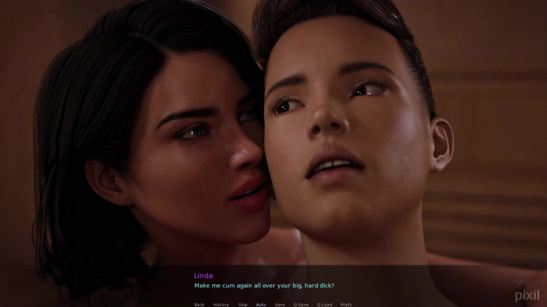 Johannes Gaming: Linda ile awam randevusu: iki güzel kadınla sikişiyorum