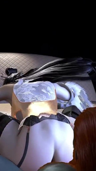 3D Sexy Asian Babe Cheating with Big Black Dick