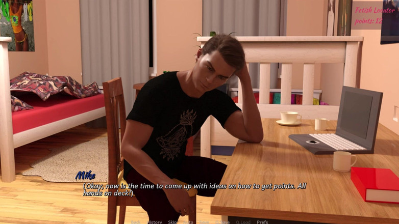 3D Cartoon Porn: Fe 4 - Tag 1 endet mit cumshot &amp; Tag 2 Muschi essen Herausforderung