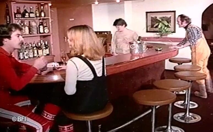 Vintage bedtime stories: girl gets anal in the bar vintage video.