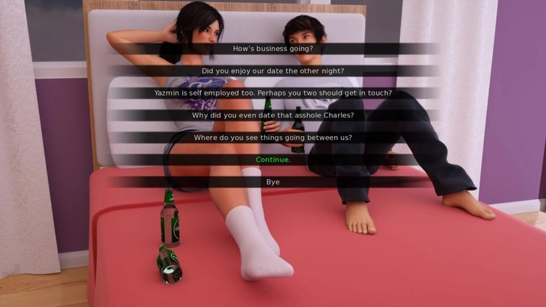 LoveSkySan69Real: Милфа Сити [v0.6e], часть 95 влюбленная в Кэролайн, loveskysan69
