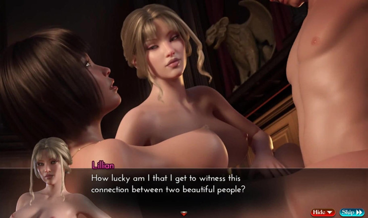 Dirty GamesXxX: Řád geneze: dvě sexy dívky, sex ve třech a stříkání...