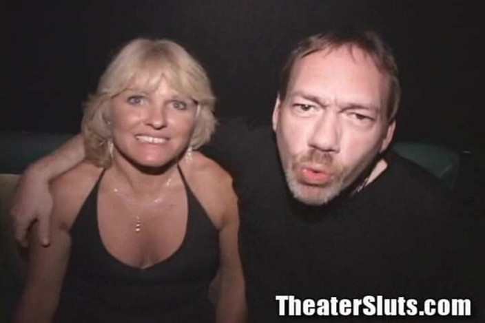 Theater Sluts: Anal MILF Jackie 3hole Wife Ass Fucking Entire Porno Theater Sperm...