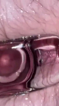 My Ass with My New Glass Butt Plug