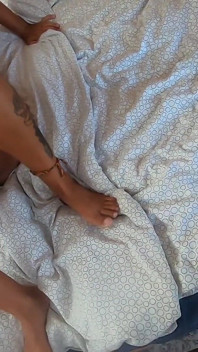 Buttplugged boyfriend licking & fucking pussy with cum eating