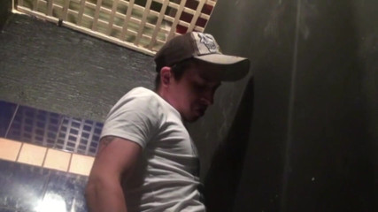 Crunch Boy: Fucked in Glory Hole Pubic Bathroom