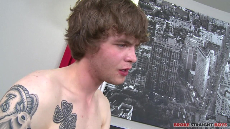 Broke Straight Boys: Ronan Kennedy mengongkek Jake Tipton Raw