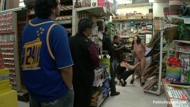 Public Disgrace by Kink: 20 Year Old Slut Gets Used in a Hardware Store
