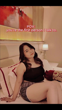 Be Honest, Would You Feel Special if You'll Be the First Person I Talk to Every Day?