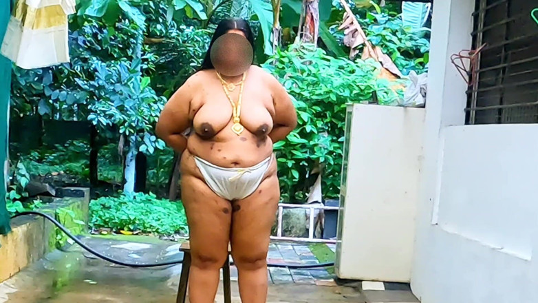 Anne Ipe: Unveiling in Sexy Body Outdoor, Mallu MILF in Traditional Loincloth...