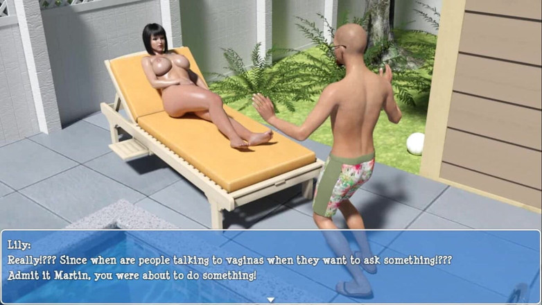 Dirty GamesXxX: Vadideki Lily: azgın ev hanımı...