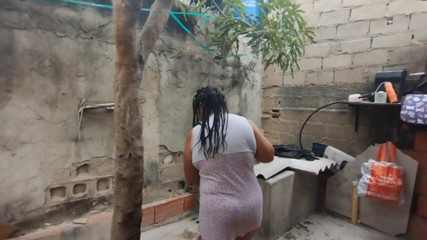 Adribella69: I See My Neighbor Who Has a Big Ass While...