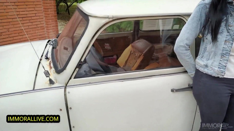 Immoral Family: Russian style justice served when stepmom catches stepson stealing from...