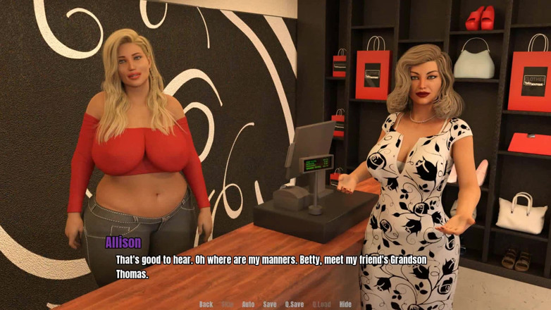 Dirty GamesXxX: Dom babci: urocza dojrzała dama ep.8,9
