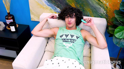 Enigmatic Boys: Stephan-smoking Boy