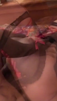 Horny Chubby Black Girl Gets Her Pussy Gaped by Her Friend with Big Black Cock