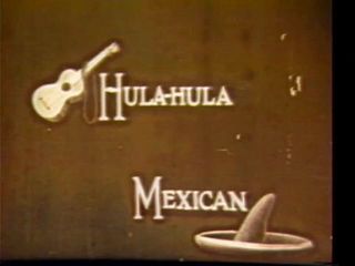Vintage Usa: Original retro-sexszene - Hulahula mexikanerin!