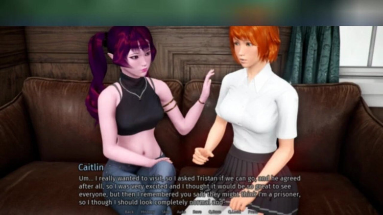 3DXXXTEEN2 Cartoon: Azraesha offers some moral guidance, 3D porn cartoon sex