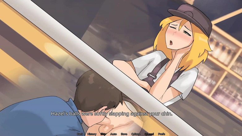 Futavision: Hazelnut Latte: Macho chupa fêmea trans barista tem sua boca...