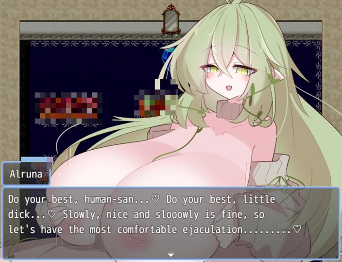 Musougaki: Berättelser svansar Hentai spel Alruna scener