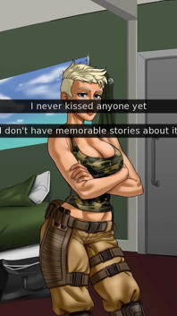 Shelter: Horny Blondie with Short Hair Blowjob Deepthroat and Cum in the Mouth - Episode 2