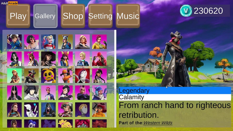 LewdArcade: Forthub Sex Scence Gallery Collection, partie 05, jeu porno parodie Fortnite [18...