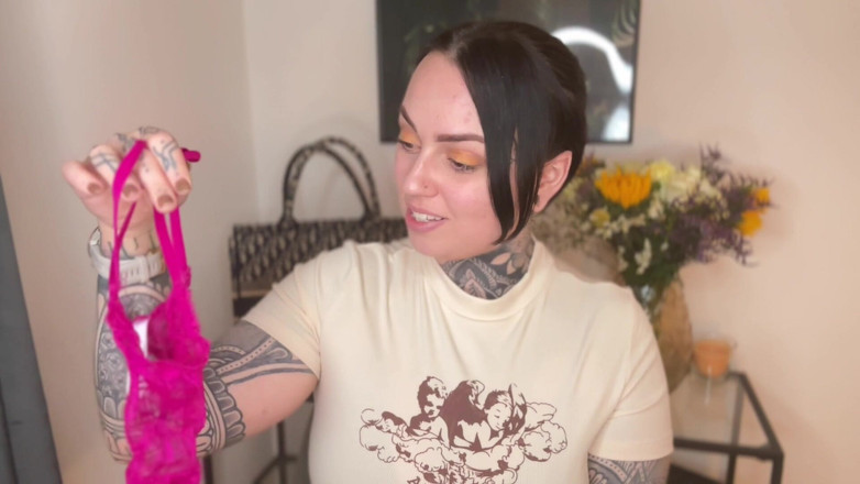 Miss Valentina: Sissies ejaculează în chiloți cu instrucțiuni de masturbare