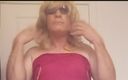 Cindy&#039;s crossdressing playhouse: Transsexuală transsexuală este futută în cur