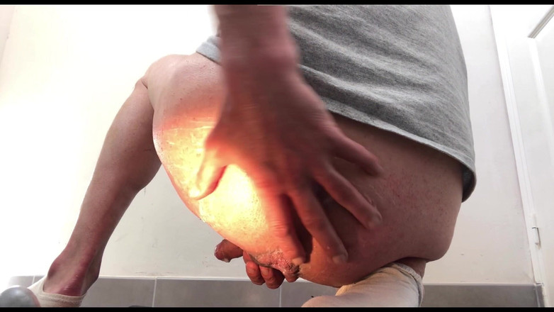 Jardinsecret346: Pancutan pantat penuh selepas sisipan dubur besar