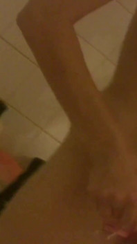 To the beautiful girl while she shaves her pussy I make him taste the willing cock