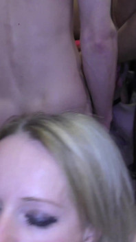Eurobabes bukkake párty 1