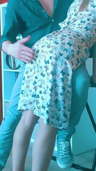 Erotisches spanking einer sexy ehefrau