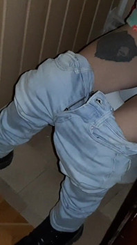I Heard Moans From the Toilet and Spied on My Stepsister