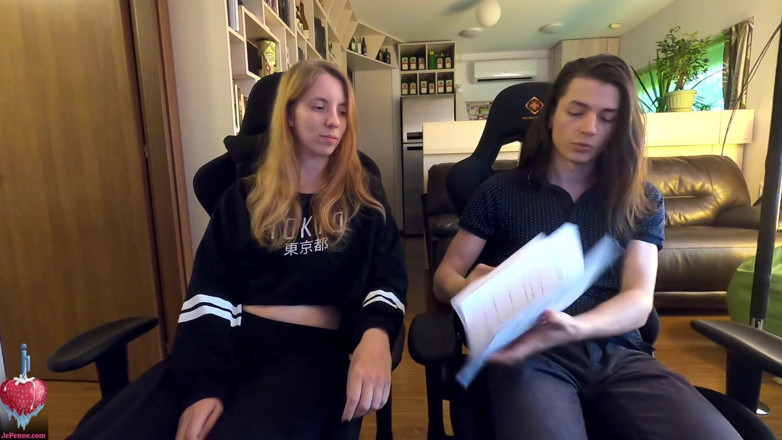 Je Penne And Frostberry: Videoclip personalizat - interviu de angajare în cadru patriarhal