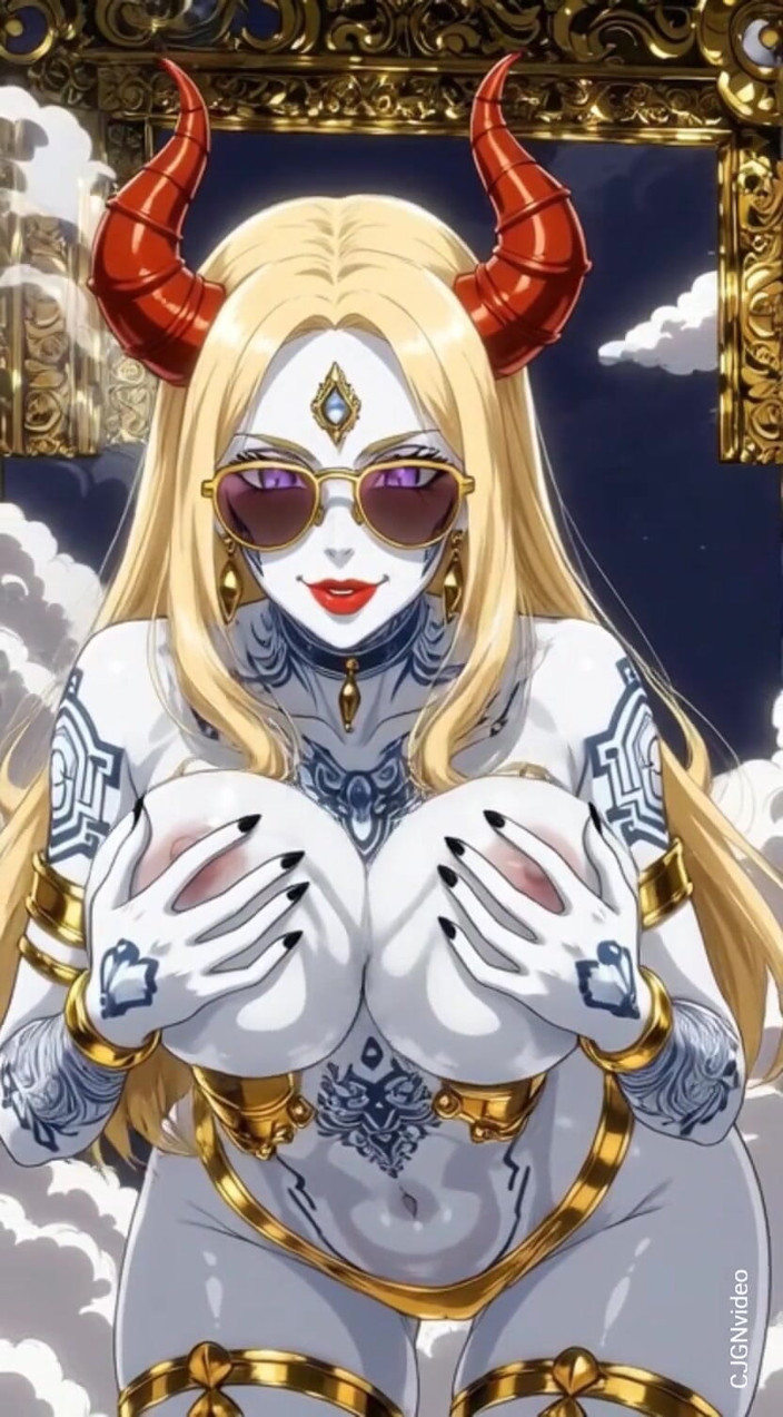 Hot girl dancing: 118. Buluttaki beyaz iblisim seksi poz (ai animasyon)