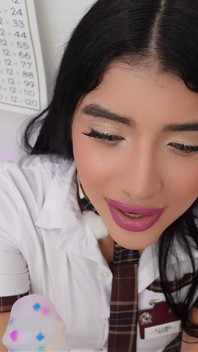 Asmr: Schoolgirl Masturbates Her Teacher After Class