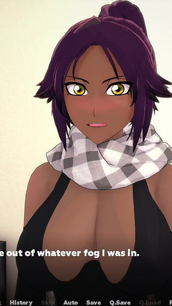 Dream Corruption V.1 Yoruichi - Love Scene (handjob & Facial)
