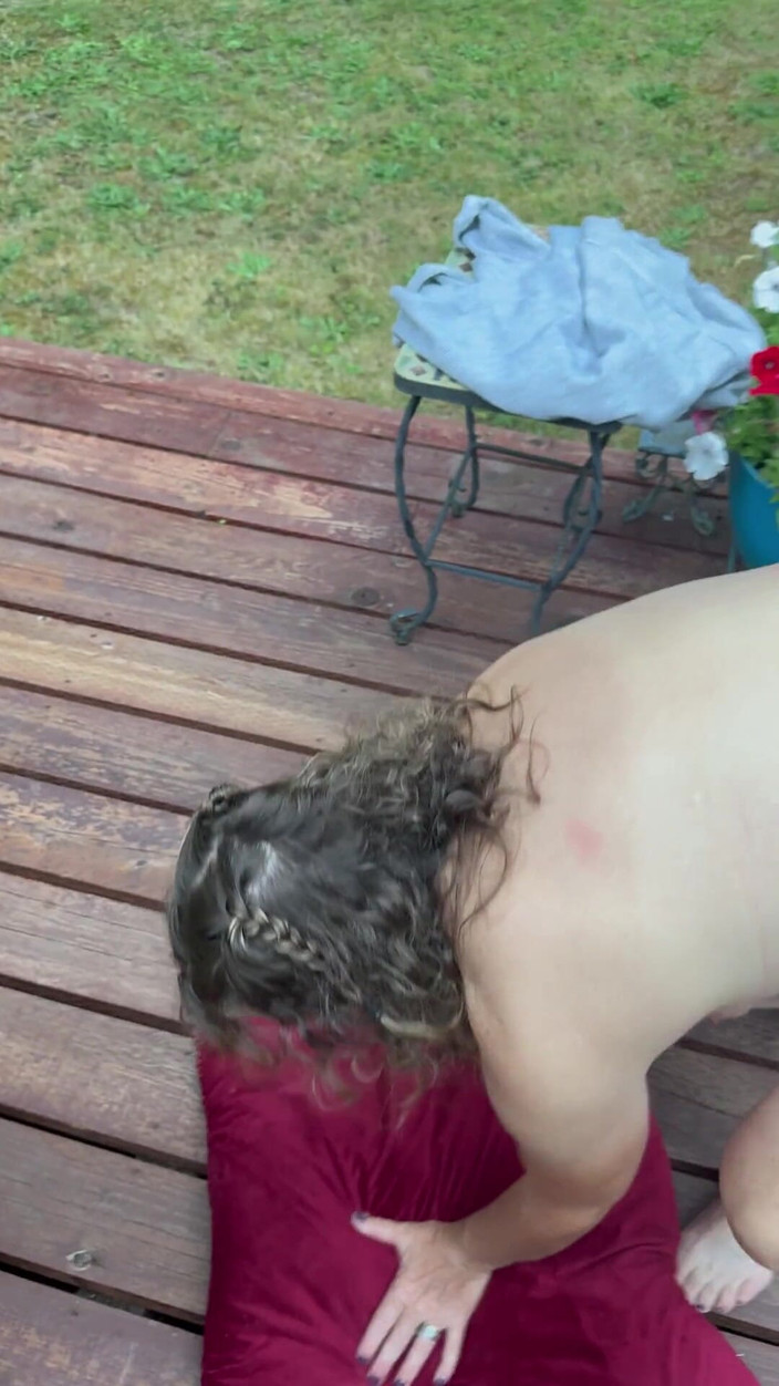 Bonewizzard69: Angelic Green eyed zralá manželka s velkými prsy POV saje...