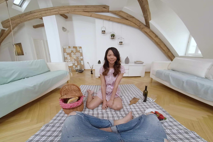 Virtual Real Porn: Picnic at the House