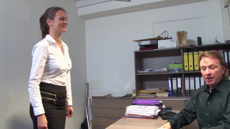 Erotic Planet X: Beautiful secretary loves to suck and fuck with the boss