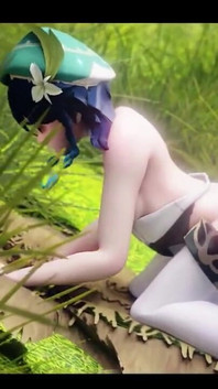 Venti Female Fucked by Hilichurl Gets Creampied in Genshin Impact Mondstadt Sex Porn Doggystyle
