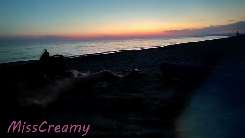 Miss Creamy: Esibizione Cazzo Francese Insegnante MILF Rischioso Pompino Pubblico Maspalomas Nudi...
