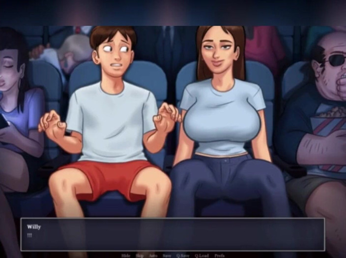 3DXXXTEEN2 Cartoon: Ces belles femmes en bikinis louches. Dessin animé porno en 3D,...