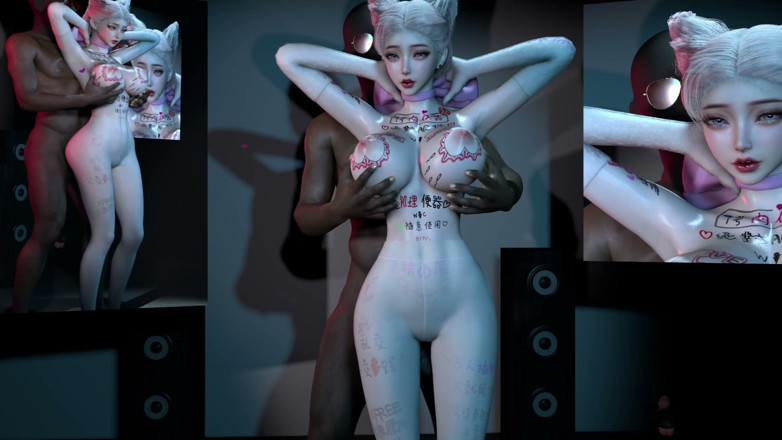 Why fuck so hard: 3D Big Boobs Slut Got Fucked by BBC