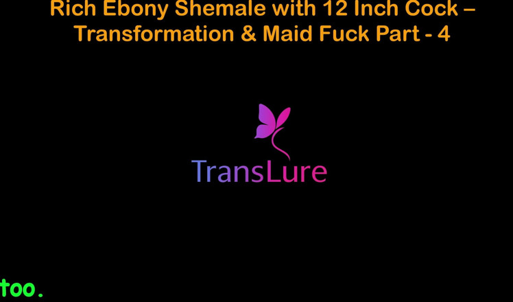 TransLure: Englische audio-sexgeschichte rich ebenholz-transe mit 12-zoll-schwanz - Transformation &amp; zimmermädchen-fick - teil 4