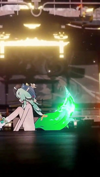 Honkai Star Rail mmd Hit e Run Huohuo Nude Dance Hentai Mmd 3D Emerald Tail Color Edit Smixix