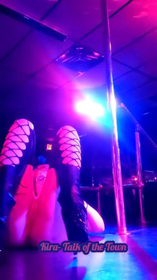X_Asphxyia_X: Las Vegas stripper fully nude stage set