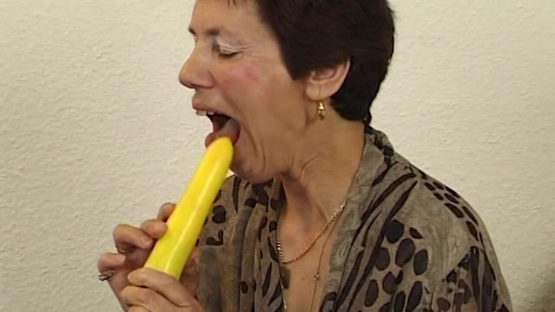 VintageXMovies: Horny Granny Fingered and Fucked to Explosive Orgasm