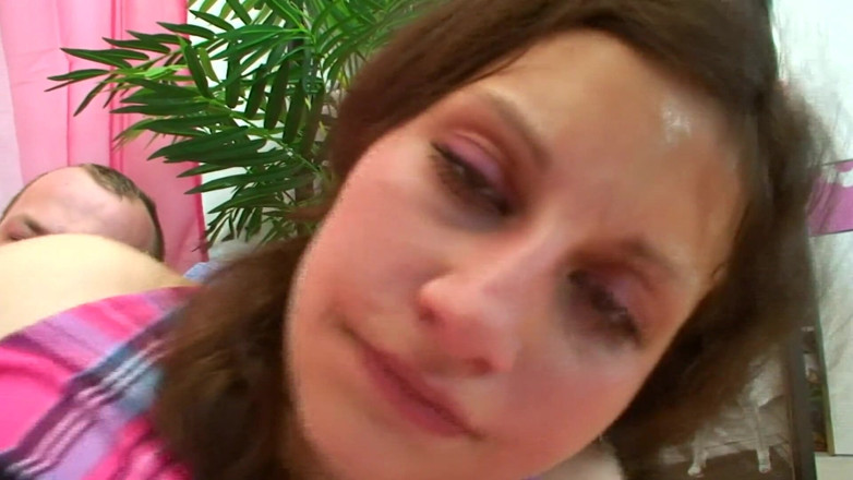 School Reunion: Big dick in busty teen pussy