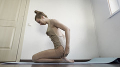 Skinny_lady69: Vestido curto - calcinha piscando